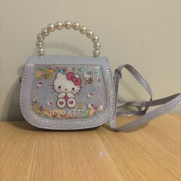 Hello Kitty Girls Glitter Handbag - Picture 1 of 7